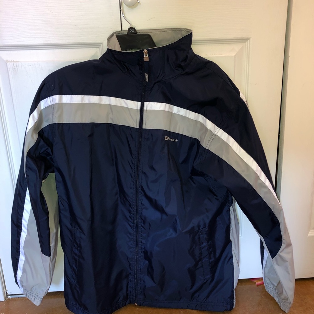 Reebok Windbreaker/ Size L/ 9.5/10 condition
